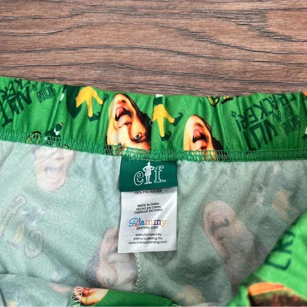 ❄️ Elf Movie Buddy the Elf Nutcracker Men’s Pajama Pants – Green Size Large